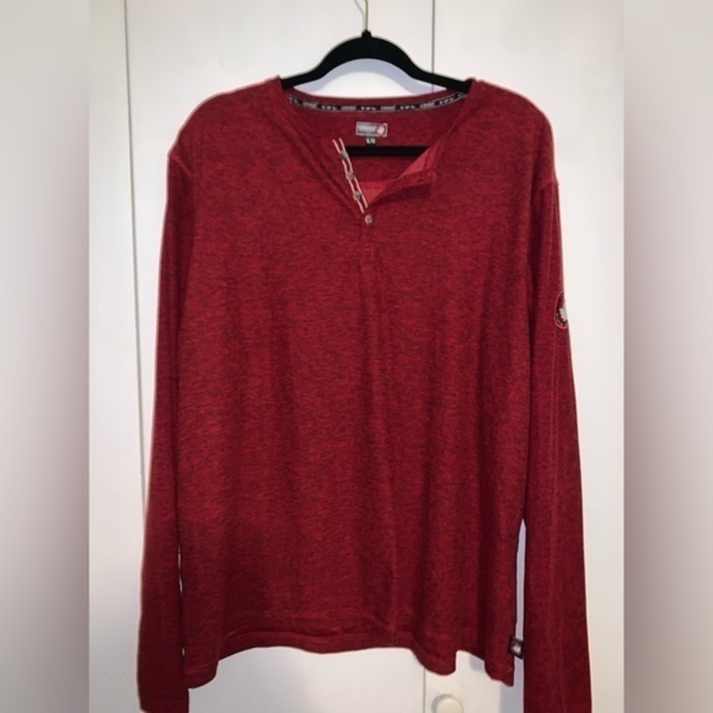 Canada weather gear long sleeve- red
